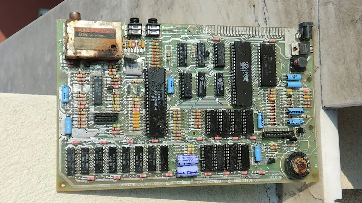 ZX Spectrum restoration from Α to Ω part 1