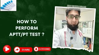 how to perform APTT test|| APTT||Activated partial thromboplastin time||