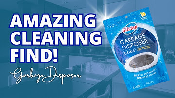 Cleaning Magic Revealed: Glisten Garbage Disposer Cleaner Demo - Prepare to be Amazed!