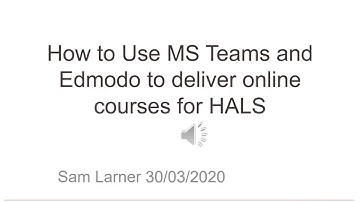 How to use Edmodo with Teams    Tutor full guide v3