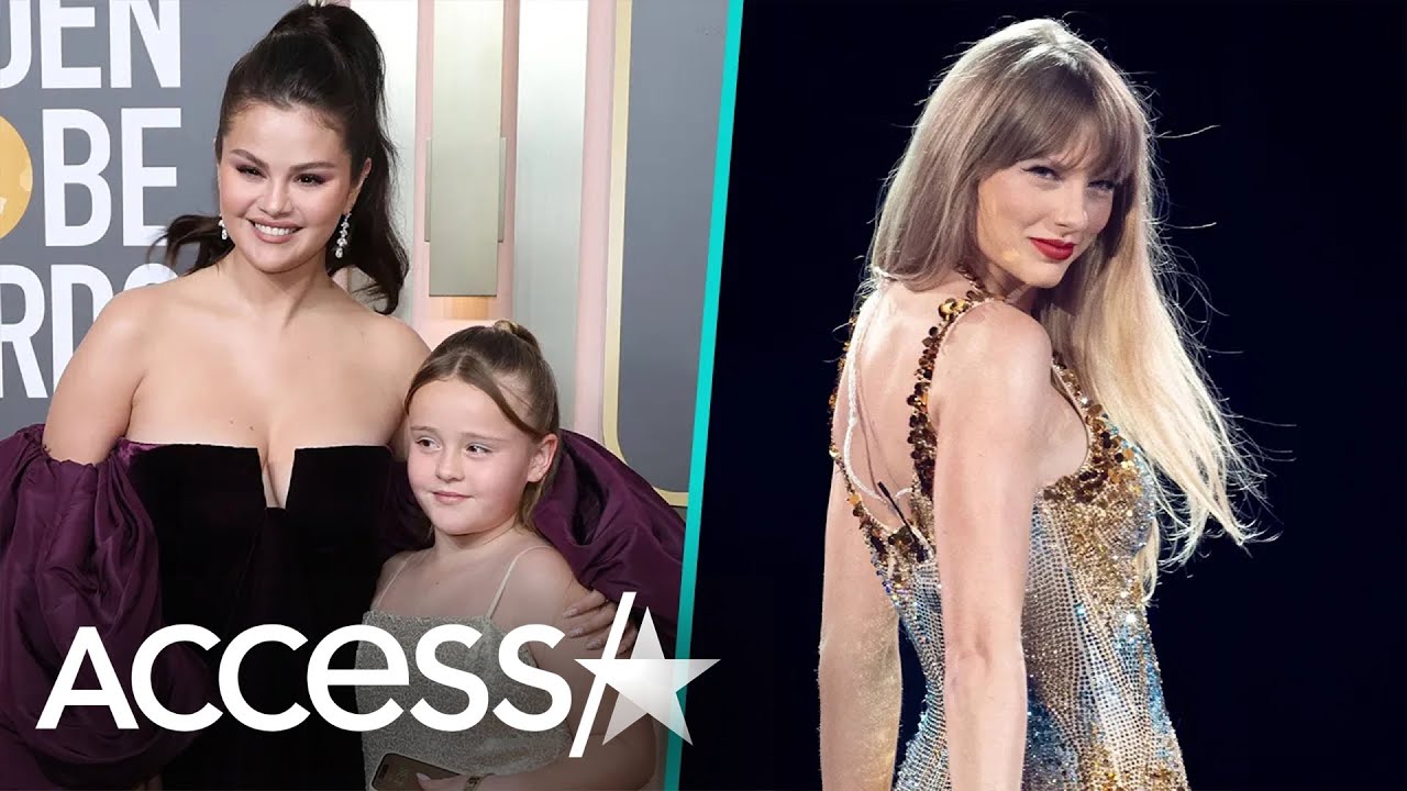 Selena Gomez Dances w/ Sister Gracie At Taylor Swift's Concert