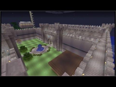 Minecraft オリジナル西洋風城砦part2 Xbla Youtube