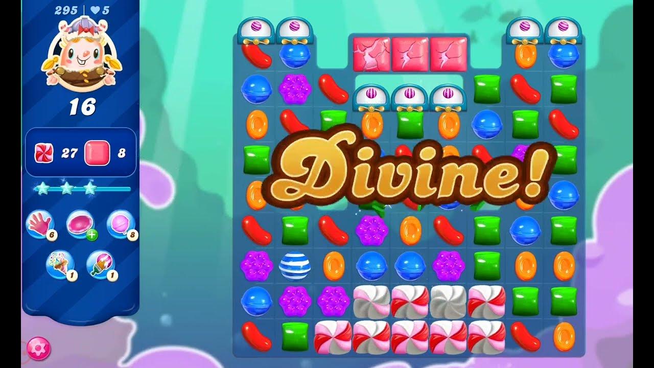 Candy Crush Saga Levels 295 To 296 YouTube