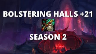 Bolstering Halls of Atonement +21 season 2 YOLO timed