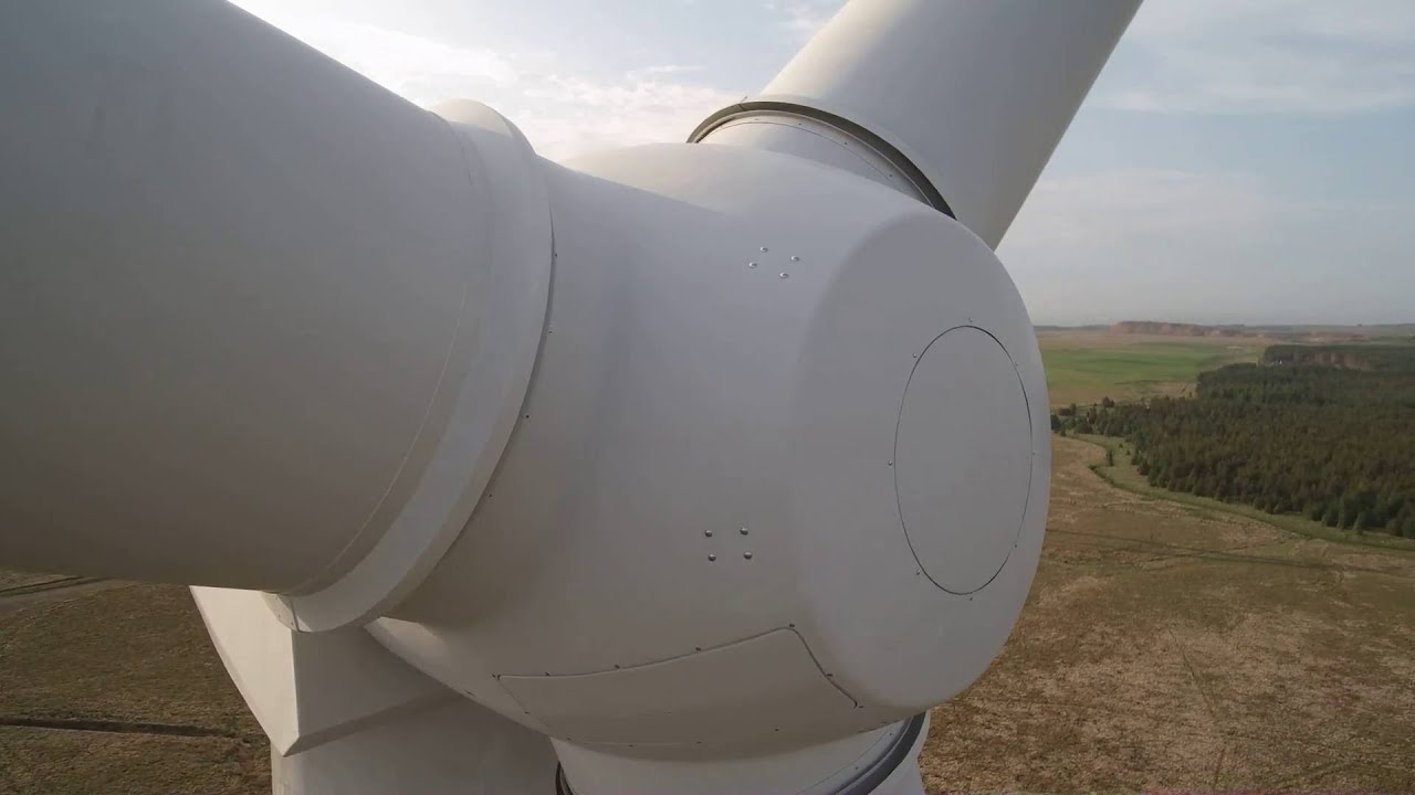 Yuneec Typhoon H Inspection of Windturbine