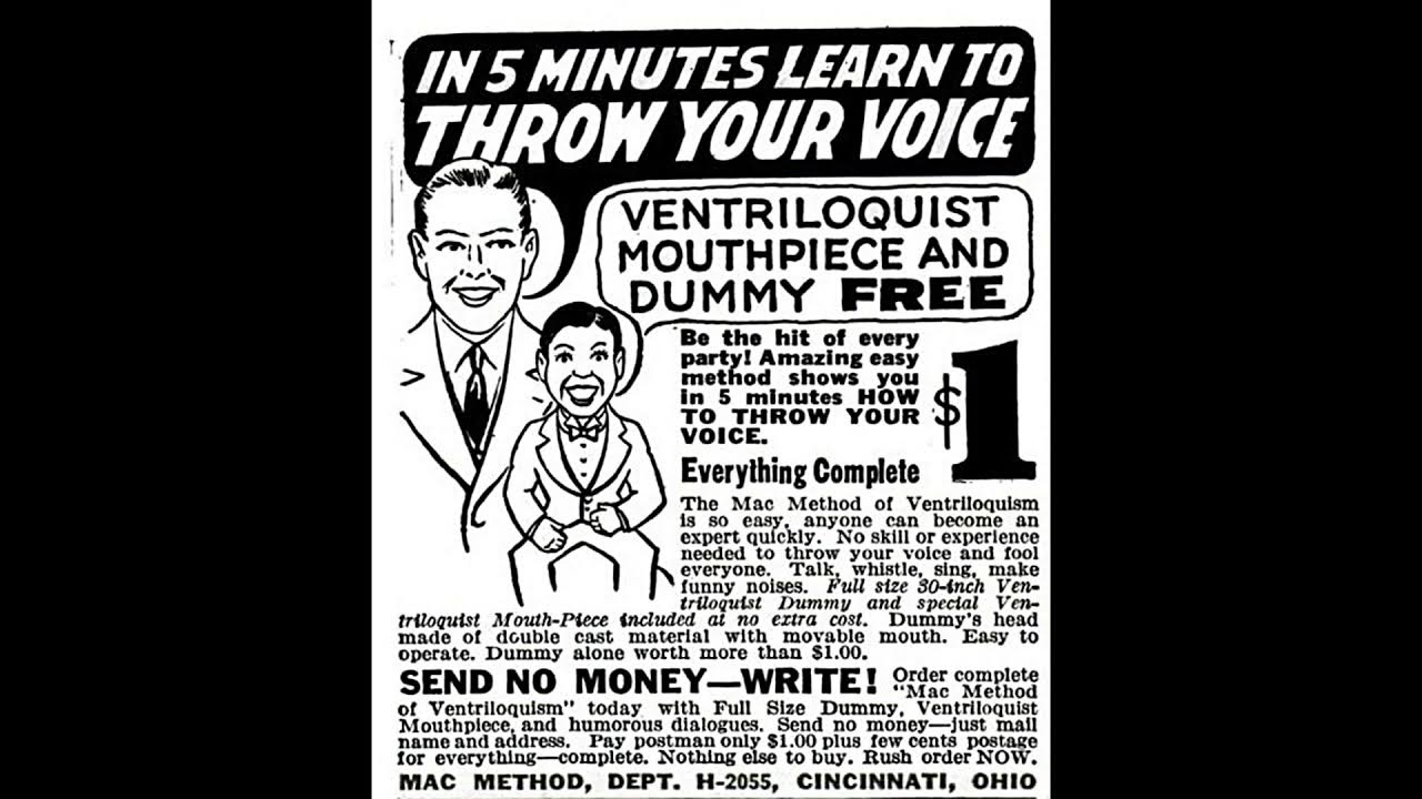 Learn To Throw Your Voice YouTube