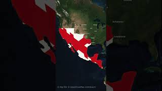 First Mexican Empire Map