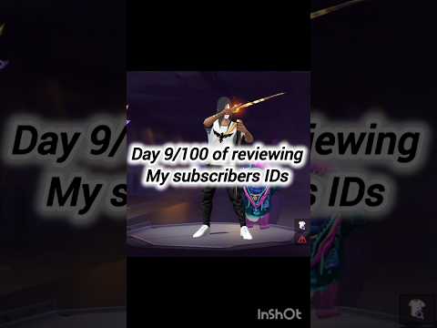 Day 9/100 of reviewing my subscribers IDs 🔥 #ds_sum  #ffshorts . #freefireindia
