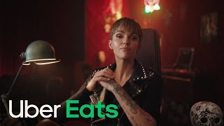 Ruby Rose’s New Tattoo | Tonight, I’ll be Eating… | Uber Eats
