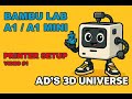 Bambu Lab A1 & A1 Mini Setup Guide – Quick & Easy! Tutorial #bambulab #printersetup #3dprinting