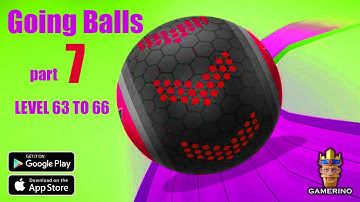 Going Balls level 63 to 66 #gameplay #mobilegame #games