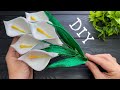 How to Make Beautiful Foam Flowers Tutorial Easy Craft Idea