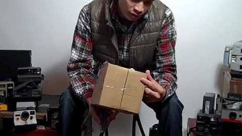 Unboxing 4x5 Polaroid Holder