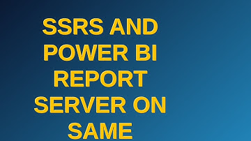 Dba: SSRS and Power BI report server on same server?