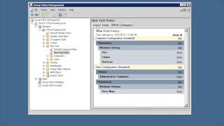 MCITP 70-640: Group Policy Filtering screenshot 1