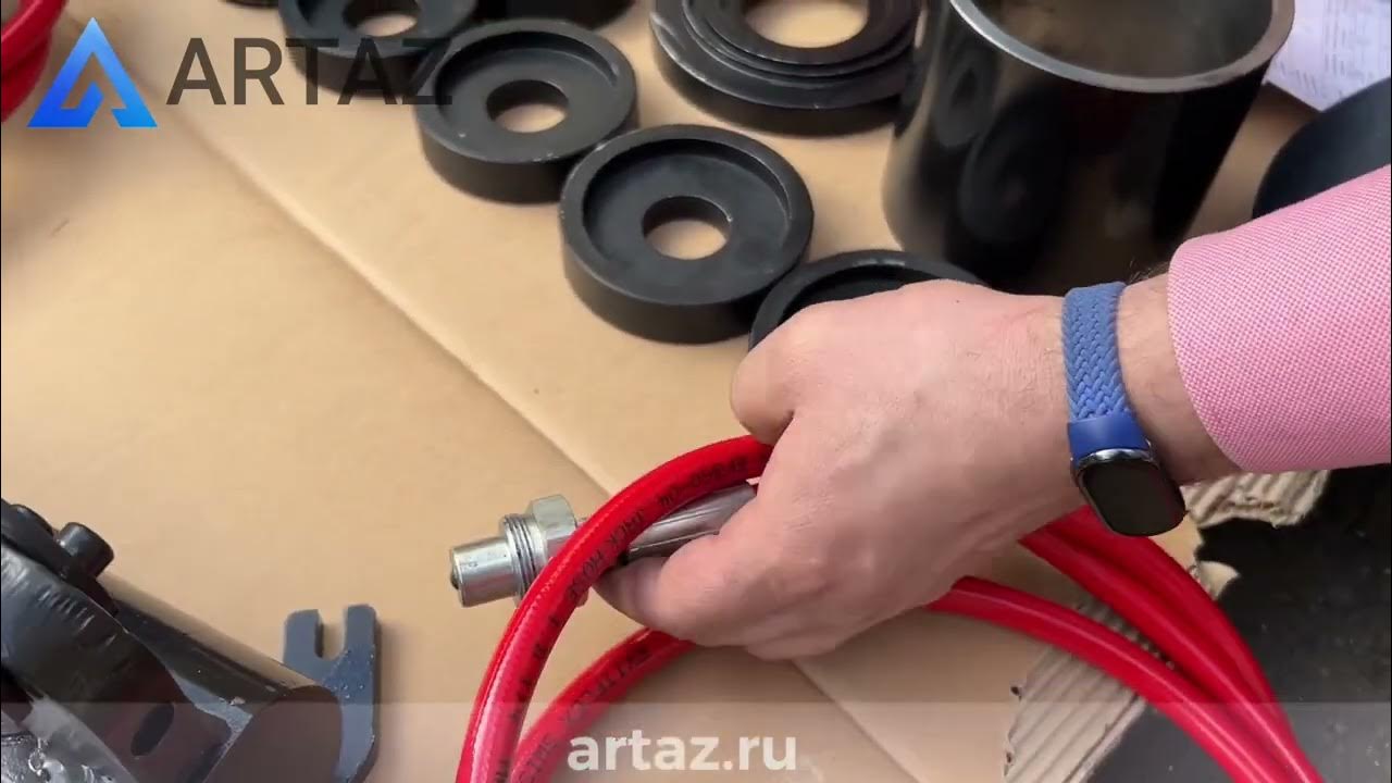 Выпрессовщик гидравлический 50 тонн для сайлентблоков, втулок ...