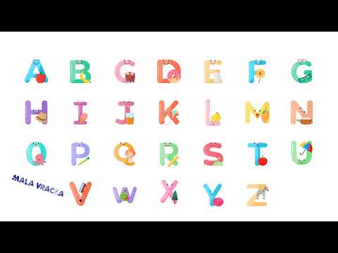 Učimo engleski – The Alphabet Song The English Alphabet