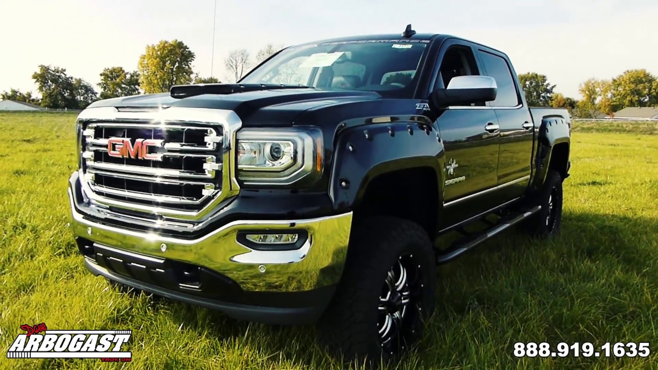 2017 GMC Sierra Black Widow 4X4 Lifted Truck | Dave ...