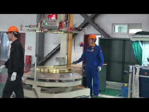 copper coil strip welding and handling line by vacumme lifter
