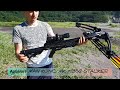 Тестим арбалет Man-Kung MK XB52 Stalker стреляем в ГОЛОВЫ ! ! !