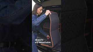 Keep Your Car Clean With The Space Saving Car Trunk Organizer