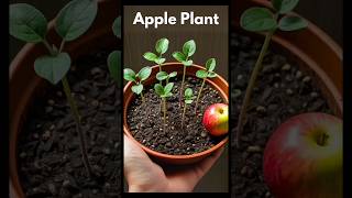 🌿How to grow apple plant at home🌿#shorts #trending #garden #grow #youtubeshorts #fruit #apple