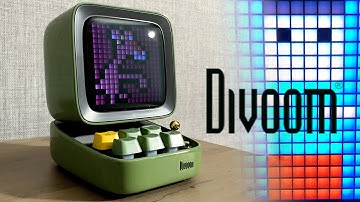 Divoom Ditoo-Pro : Pixel Art display desktop clock!
