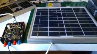 Solar Panel Charger DIY / Sterownik panelu słonecznego - regulator ładowania