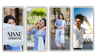 New Trending Camera Photo lyrical Editing in Alight motion instagram trending video editing trend
