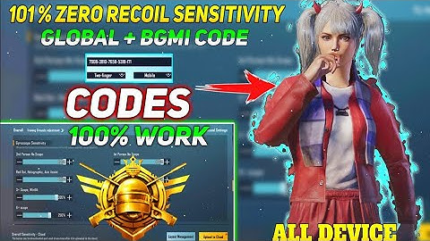 ZERO RECOIL SENSITIVITY SETTING 1.8.0 GYRO AND NON GYRO 100% WORKING.