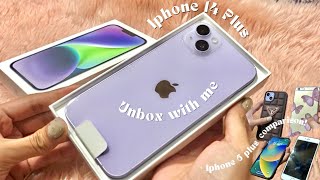 Iphone 14 Plus Unboxing + Iphone 6 Plus comparison! | Shane Selim