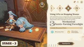 [Stage 2] Mechanical Puzzle-Parsing Paradigm | Genshin Impact [Event v6.1] | SupaSparks