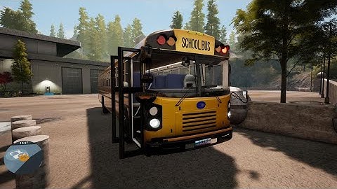 Bus Simulator 21 Live - Next Stop - School Bus DLC - First Look!
