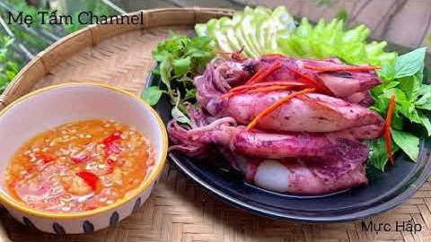 MỰC HẤP SẢ GỪNG cách hấp mực thơm ngon giòn sật không tanh | Mẹ Tấm Channel