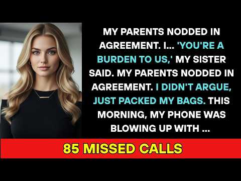 At The Family Meeting, My Sister Said: 'You're A Burden To Us.' My Parents Nodded In Agreement. I...