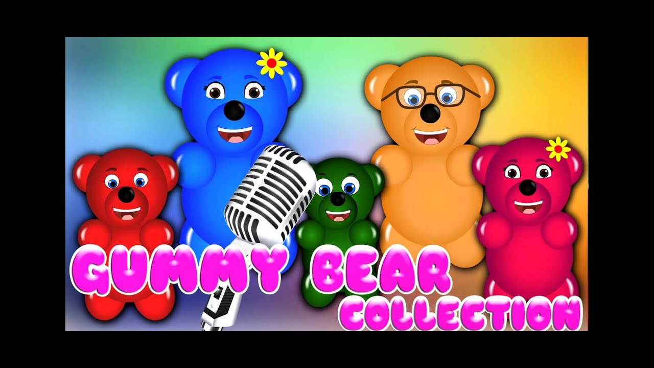 Gummy Bear Finger Family Collection Baby Nursery Rhymes Official Finger Family