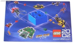 A look through a LEGO catalog from 2002