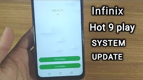 Infinix hot 9 play System Update || Online Update ||