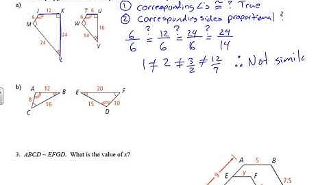 Unit 7 Lesson 2 -  Similar Polygons