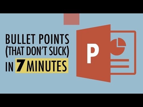 7 Minutes to WAY Better Bullet Points in PowerPoint | Microsoft Power Point Tricks and Tips