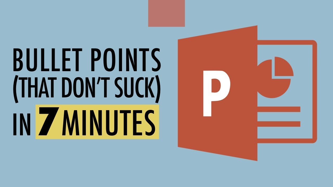7 Minutes To WAY Better Bullet Points In PowerPoint Microsoft Power 7 Minutes To WAY Better Bullet Points In PowerPoint Microsoft Power