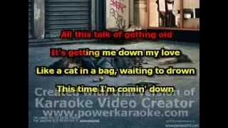 Video thumbnail of "the VERVE - drugs don't work (karaoke version)"