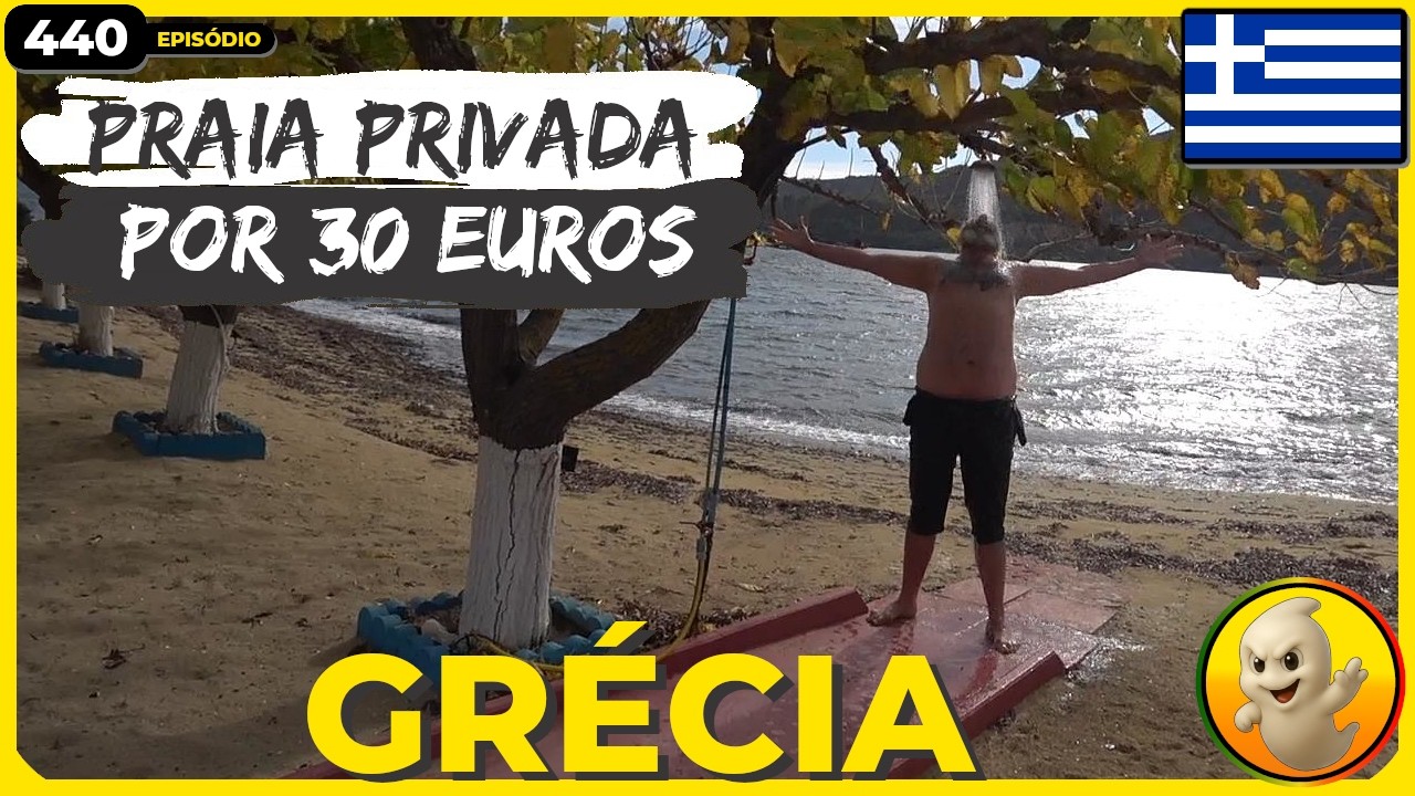 praia do outro lado da estrada  | Aidipsos, Grécia 🇬🇷 | EP 440