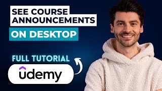 How to See Udemy Course Announcements on Desktop [2026 Full Guide] Wealth