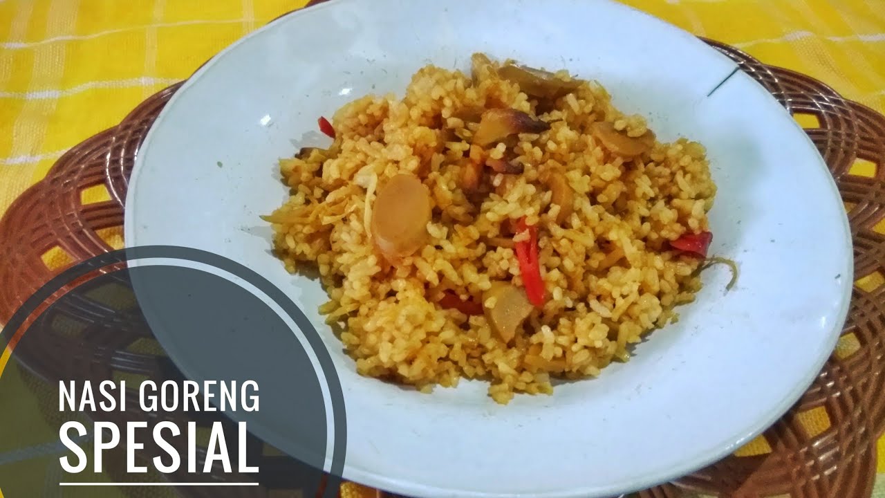 Resep nasi goreng spesial resep rumahan simple YouTube Resep nasi goreng spesial resep rumahan simple YouTube