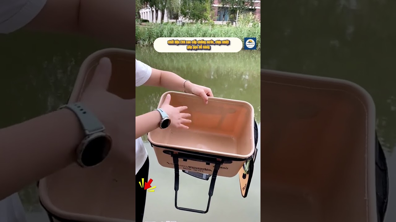 Thùng Đựng Cá EVA Gấp Gọn 