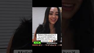 Famous Maliahs FAN asked her if her and DD OSAMA are OFFICIAL and this was her response 😳❤️‍🩹 Profile