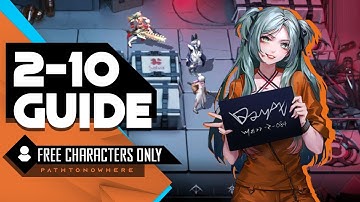 2-10 Path to Nowhere Guide F2P Characters