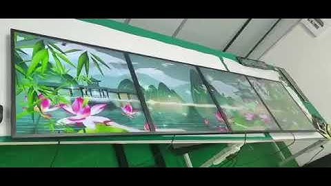 Square LCD Monitor VideoWall  Video