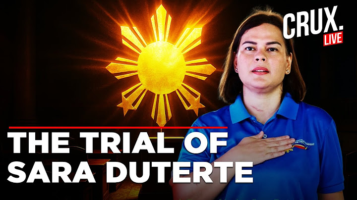 LIVE | Sara Duterte Impeachment Trial | Heated Debate In Philippines Senate On Vice President's Case